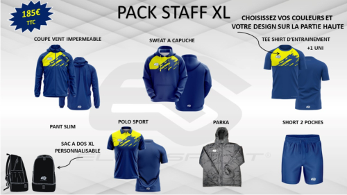 PACK STAFF XL